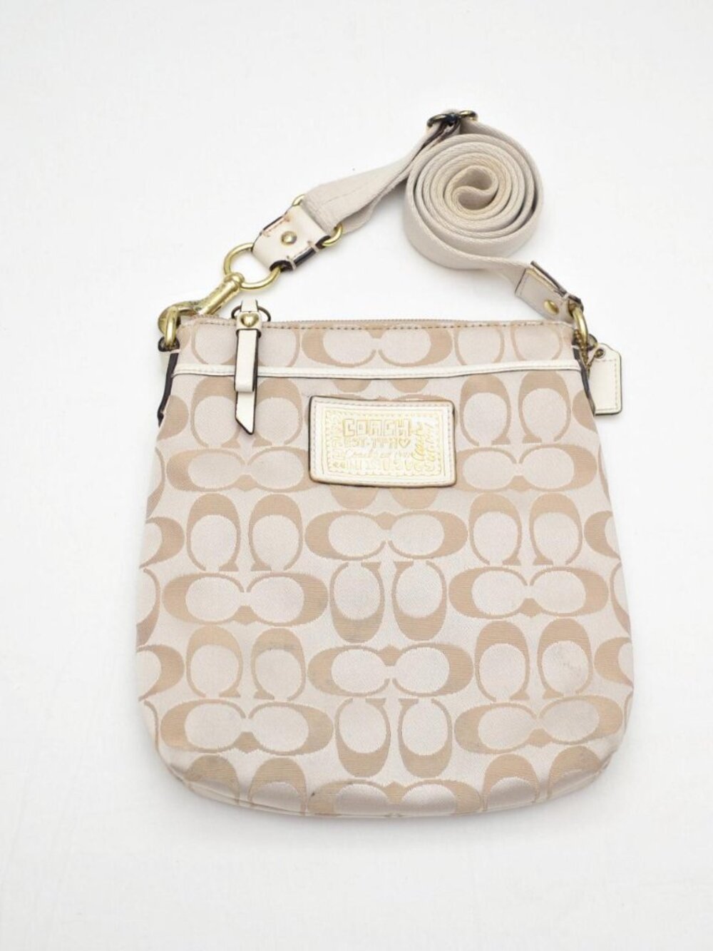 Coach Vintage Poppy Signature Crossbody Bag